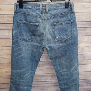 Current Elliott Distressed Boyfriend Jeans Size 26